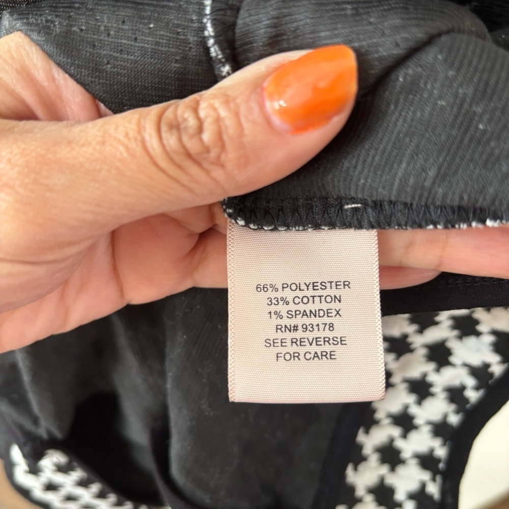 Philosophy Houndstooth Pattern Sweater Cardigan J… - image 5